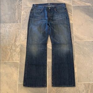 7 For All Mankind Relaxed Jeans 33x36